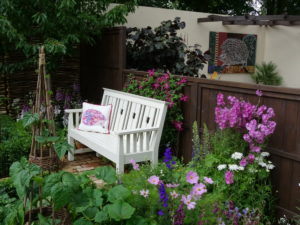 The traditional veg garden at Hedgehog Street, Hampton Court